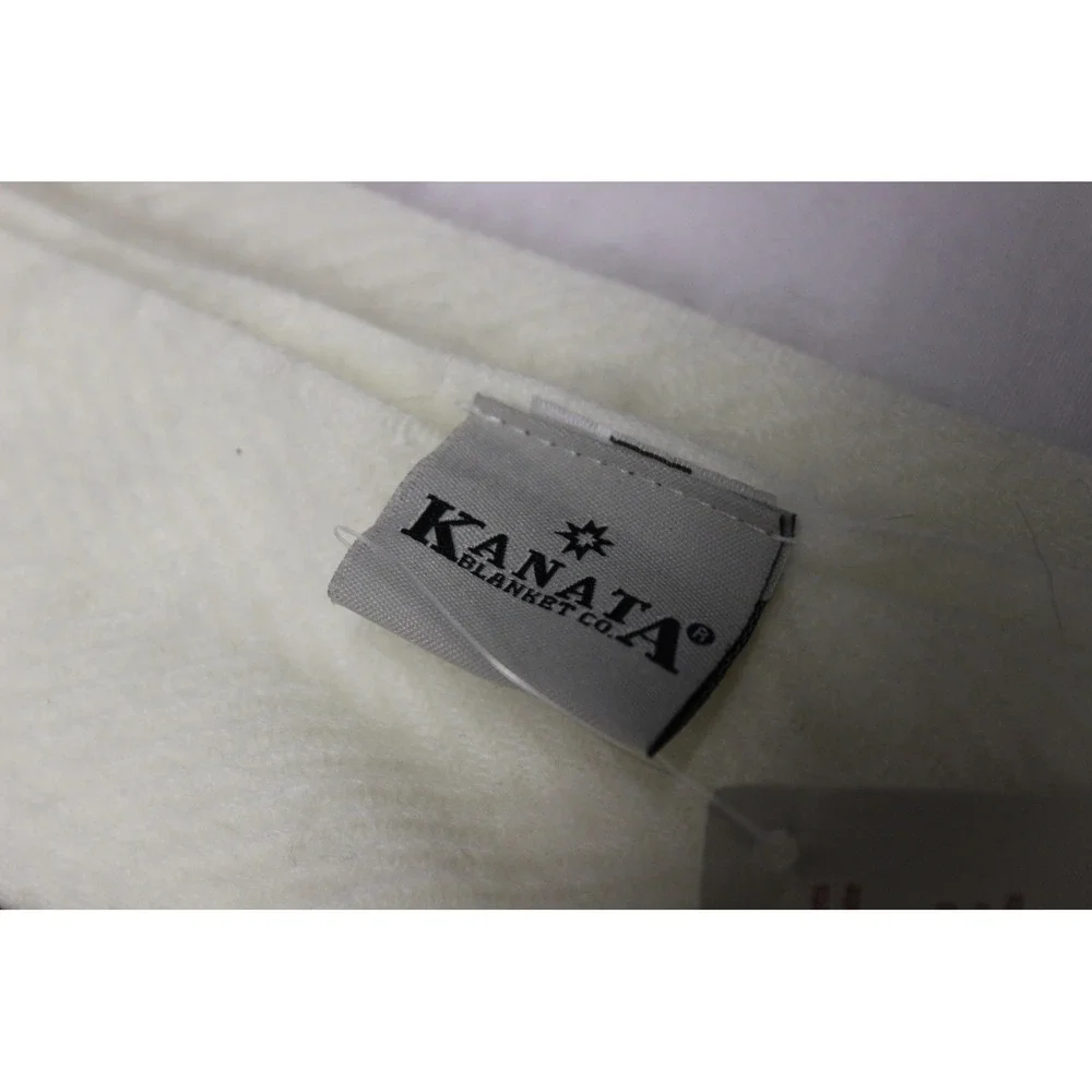 Kanata ivory throw